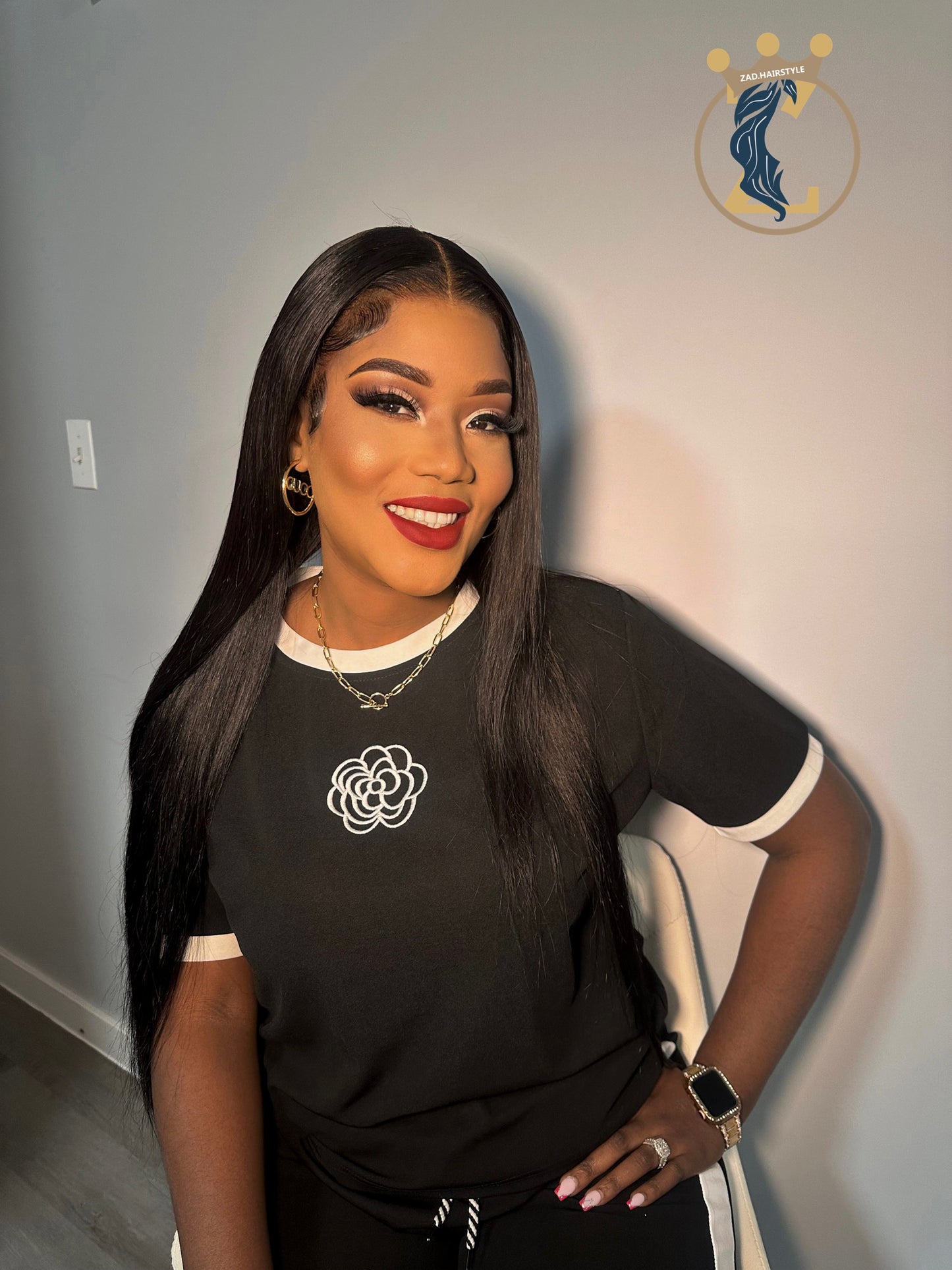 Louny Lipstick Matte Color Red